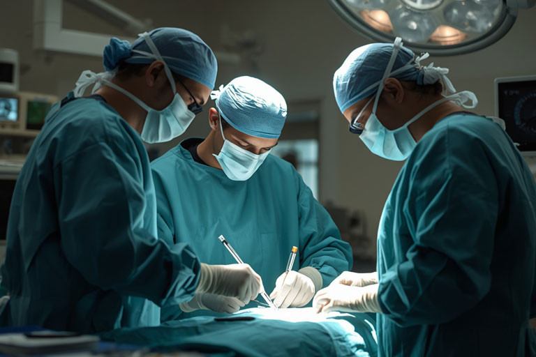 Chicago medical malpractice attorney consulting with a client about a hospital negligence claim.